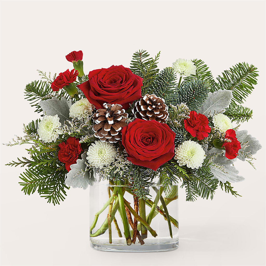 Yule Cheer Bouquet – HEARTS & FLOWERS FLORIST, Pine Bush NY