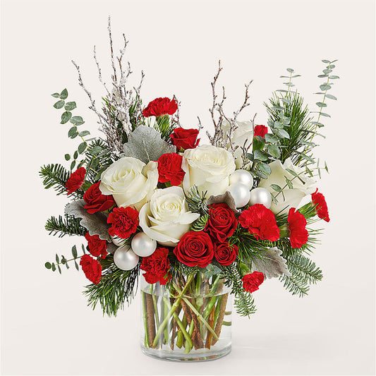 Trimming the Tree Bouquet – HEARTS & FLOWERS FLORIST, Pine Bush NY