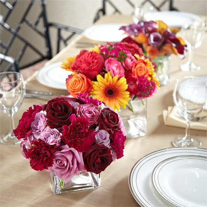 Love's Eternity Centerpiece – HEARTS & FLOWERS FLORIST, Pine Bush NY
