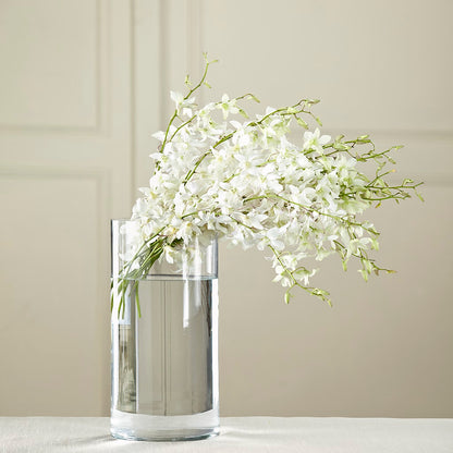 White Dendrobium Bouquet – HEARTS & FLOWERS FLORIST, Pine Bush NY